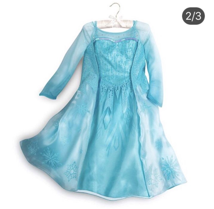 Платье костюм Эльзы оригинал Дисней