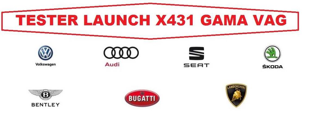Tester auto Vcds VAG Original Launch X431 Vw, Audi, Seat, Skoda