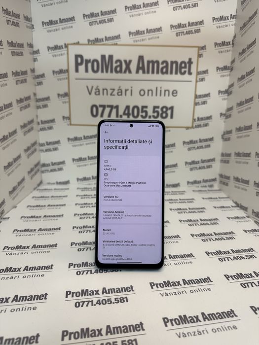 Xiaomi Redmi note 12 5G ProMax Amanet