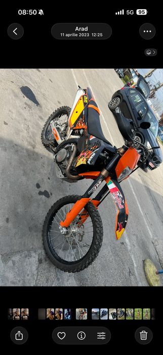 Ktm exc 450 an 2009 enduro  inmatriculat