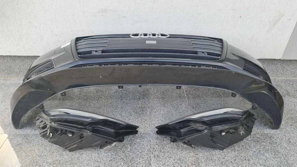 Spoiler bara fata completa grila far faruri led Audi A6 S6 4K C8 4K0807437 4K0941034 4K0941033
