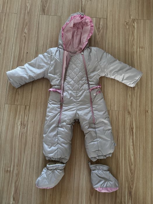 Зимний детский комбинезон