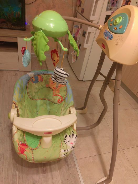 Бебешка люлка fisher price
