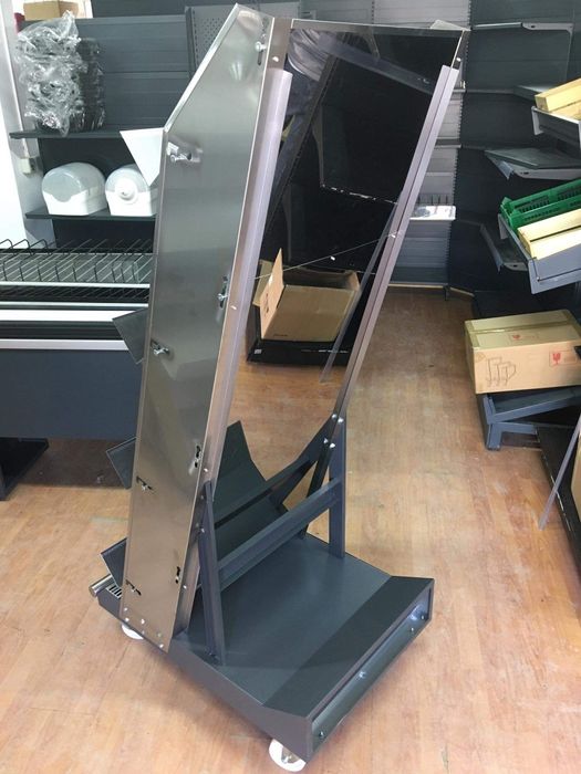 Стелаж - количка за плодове и зеленчуци за хладилна витрина