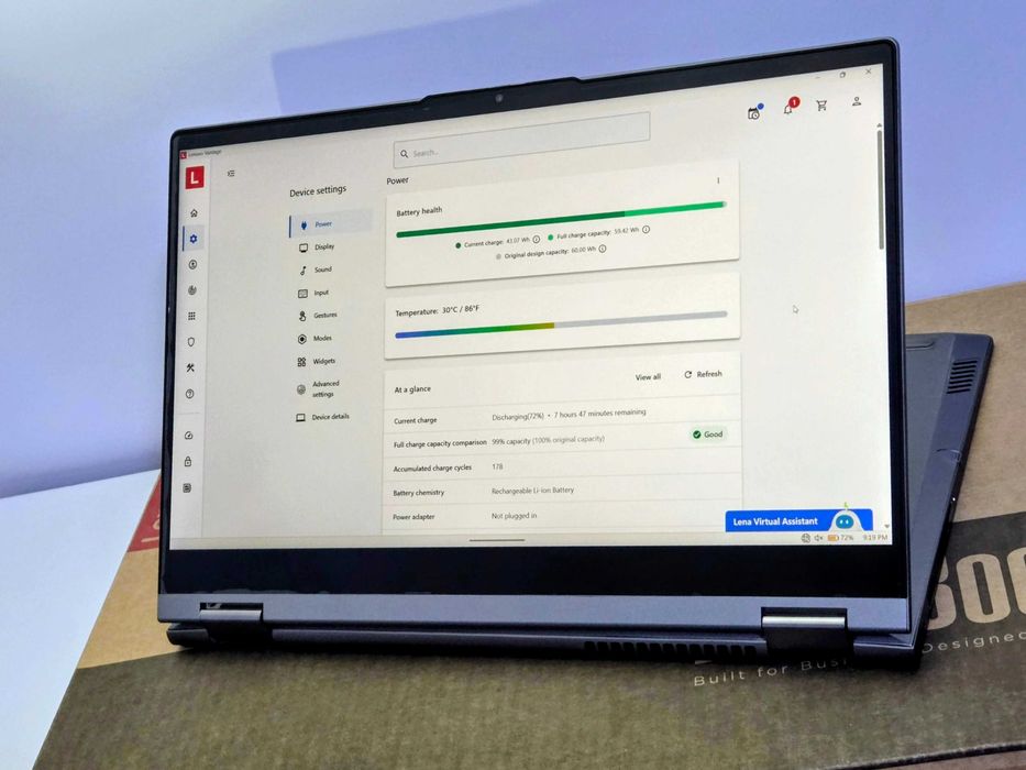 Laptop Tableta 2 in 1 Lenovo ThinkBook 14s 40GB RAM ThinkPad ca nou