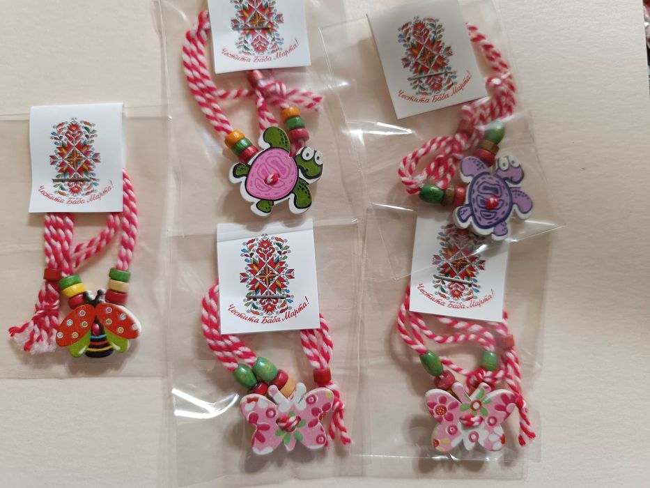 Мартеници за деца 0.25евро за 1 бр.