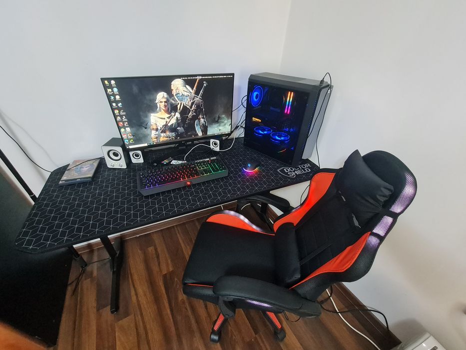 Set complet Gaming  / RTX 2060 /Ryzen 3 / Birou/Scaun