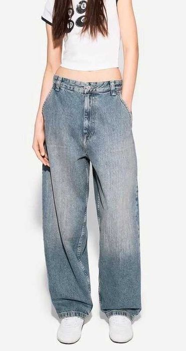Blugii dama Bershka Skater Baggy 32
