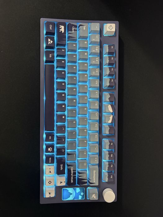Qwerty key 75 carpathian