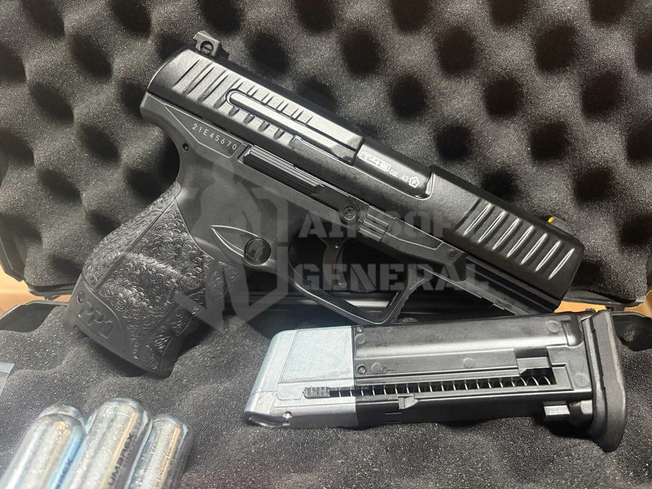 Cel mai puternic pistol paintball bile cauciuc vopsea7.5jWalther cal43