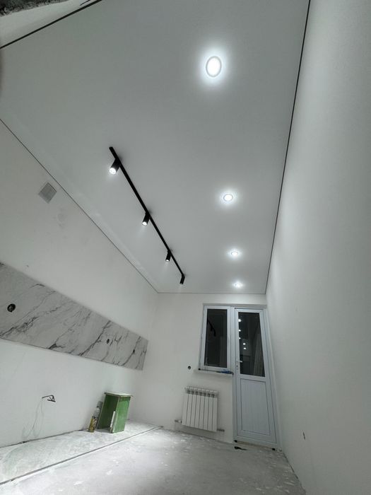 Натяжные потолки 1500