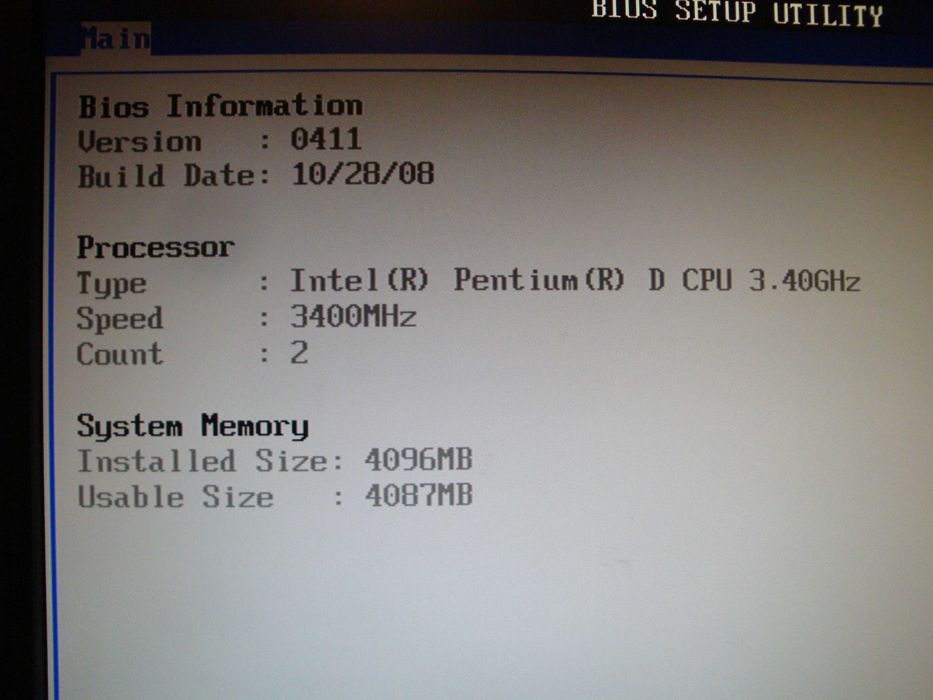 Procesor dual core intel pentium D 945 3.4Ghz 4mb FSB800 LGA 775 SL9QB