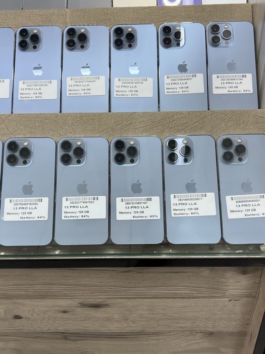 Iphone 13 pro xotira 128 region LLA