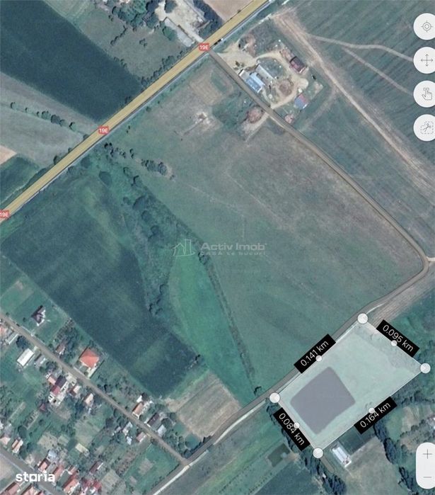 Teren 18.247 mp cu balta de pescuit – Misca, Comuna Chislaz, Bihor