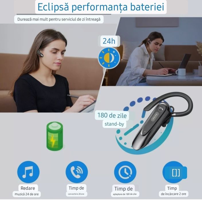 Casca Bluetooth New Bee LC-B45