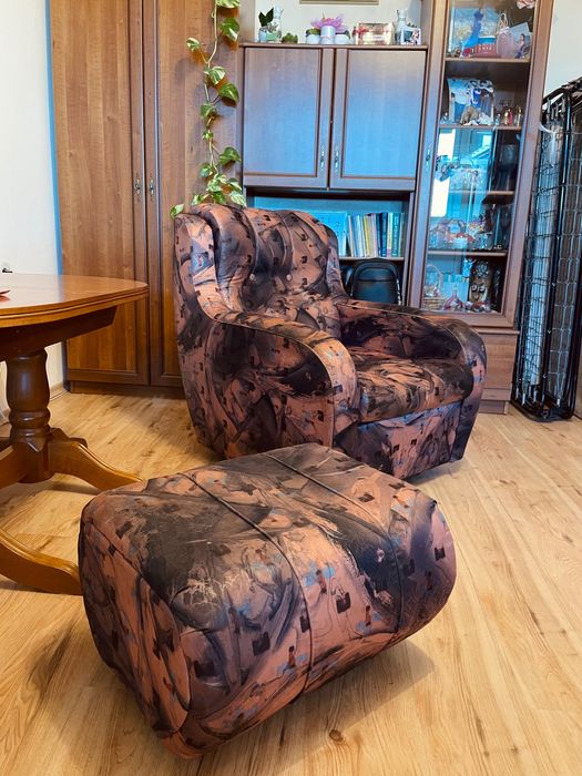 Холова гарнитура от 5 части с функция сън на дивана