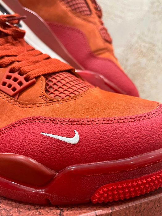 Ексклузивни Nike Air Jordan 4 Retro OG SP x Nigel Sylvester "Brick by Brick" – Размер 45