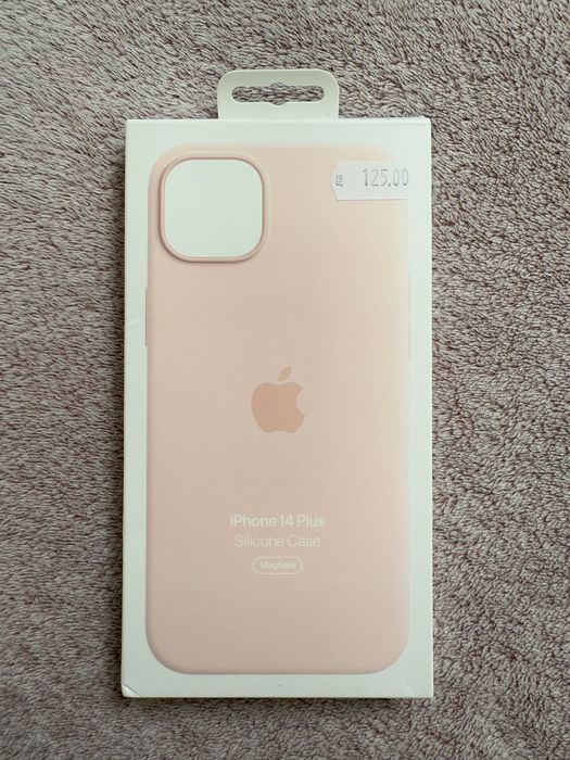 iPhone 14 Plus Silicone Case Chalk Pink(MagSafe)