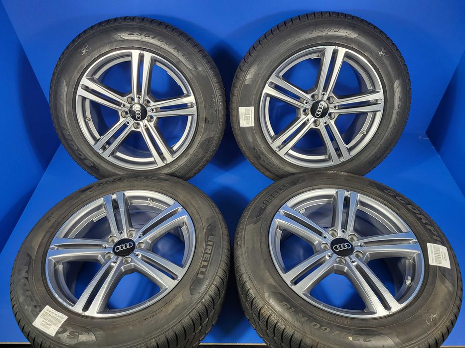 Vand jante/roti R18 pt Audi Q5 - anvelope 235 60 18 m+s foarte bune