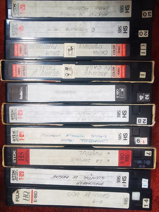 Filme dublate Filme Vhs Rambo 1 2 3 Terminator 2