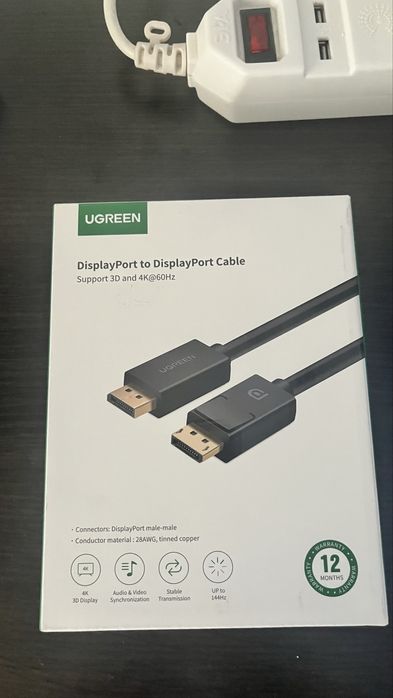 Продам кабель DisplayPort 4k 60грц.