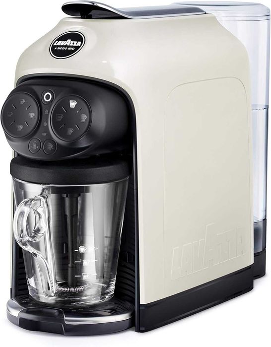 Еспресо кафемашина с капсули Lavazza A Modo Mio Desea White Cream, 1500 W