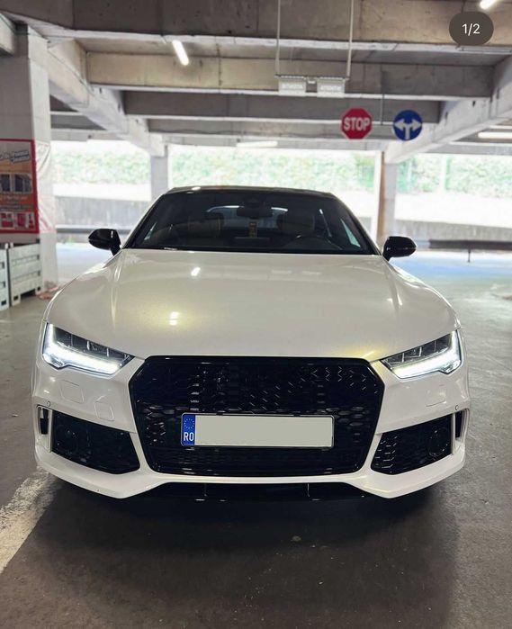 Suport numar magnetic grila fagure Audi RS