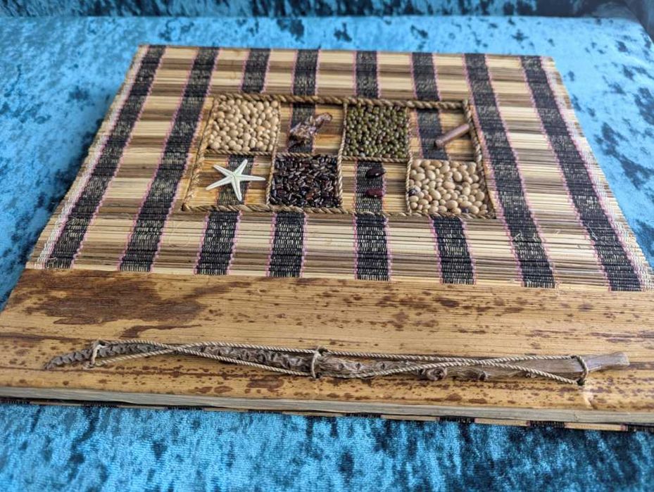 Албум за снимки от  естествени материали, 35/30