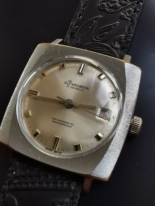 Ceas Lord Wellington Calendar Mecanic 34,5 mm
