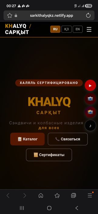 Создаю сайты под ключ, для бизнесов, ресторанов skuchno_a_tebe мой тг