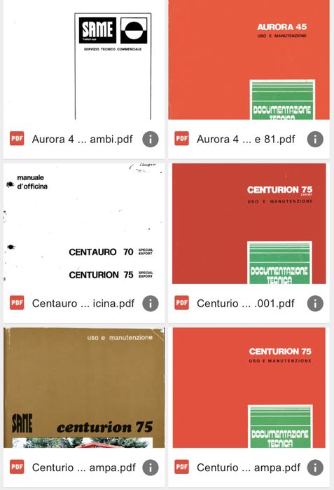 Cărți tractoare Same