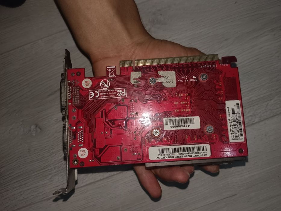 gf9500gt 1 gb ddr2 128b crt dvi