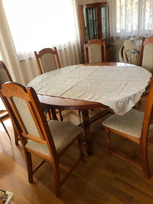 Set masa cu 6 scaune