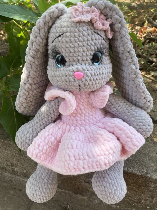 Зайче Ръчно плетено Амигуруми