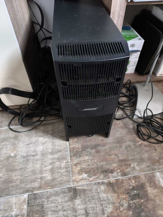 Bose Acoustimass 10 seria III Home Cinema stative Vogel,s cu statie Denon AVR 2803 receiver 7.1 made in Japan amplificator