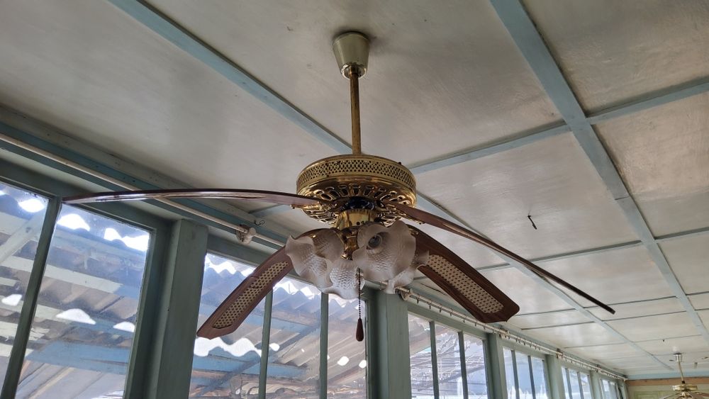 Светильник и вентелятор 2-1  "Majestic"