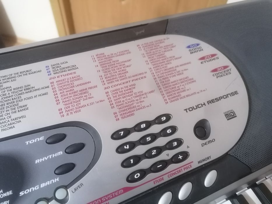 Casio CTK,573  pian digital dinamice orga