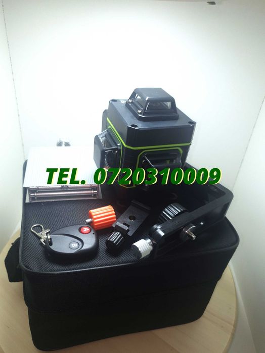 Nivela Laser Verde Laser Cu 16 Linii Laser Nivela Pentru Masuratori Aliniere Si Trasare In Constructii Cu 16 Linii Laser Pe Mai Multe Planuri