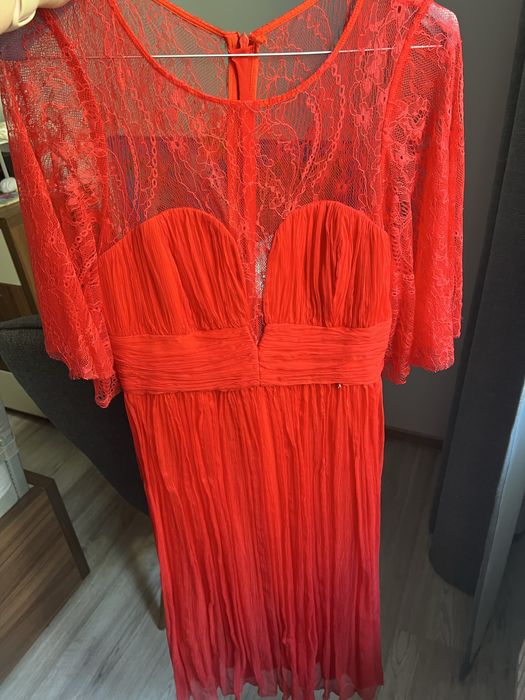 Rochie de seara Nissa matase naturala