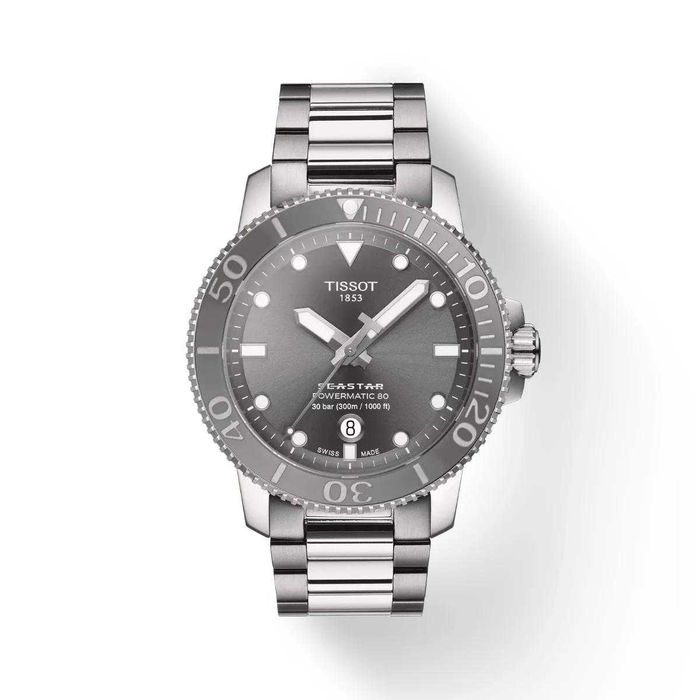 Tissot Seastar 1000 Powermatic 80 Grey Dial