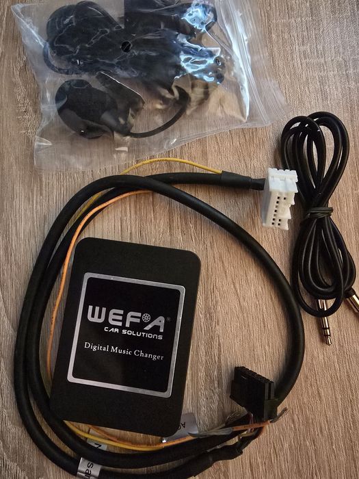 Дигитален CD чейнджър за Nissan от 1995 до 2011 WEFA Bluetooth USB AUX