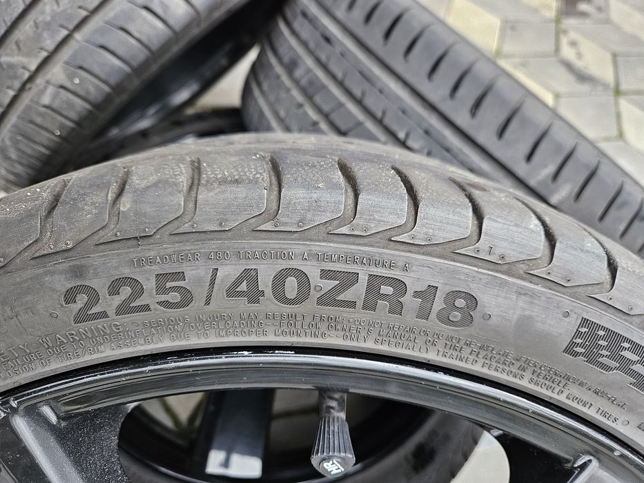 Jante aliaj Alutec 5×108 R18 Peugeot Volvo Ford Cauciucuri 225 40 R18