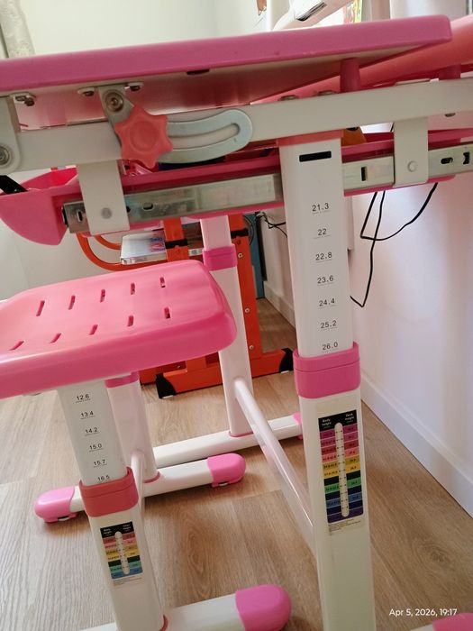 Birou ergonomic fete