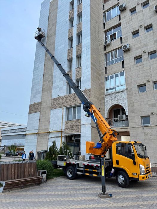 Услуги вышки автовышки АГП Шымкенте выезд сразу