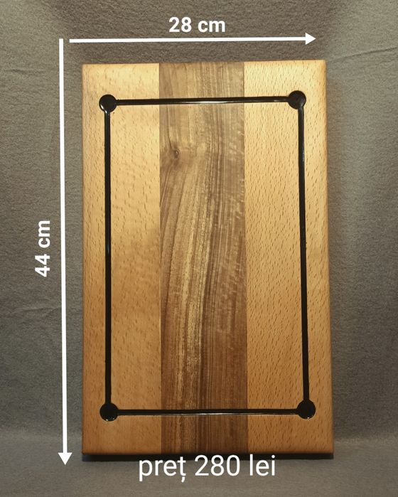 Tocătoare din lemn de nuc