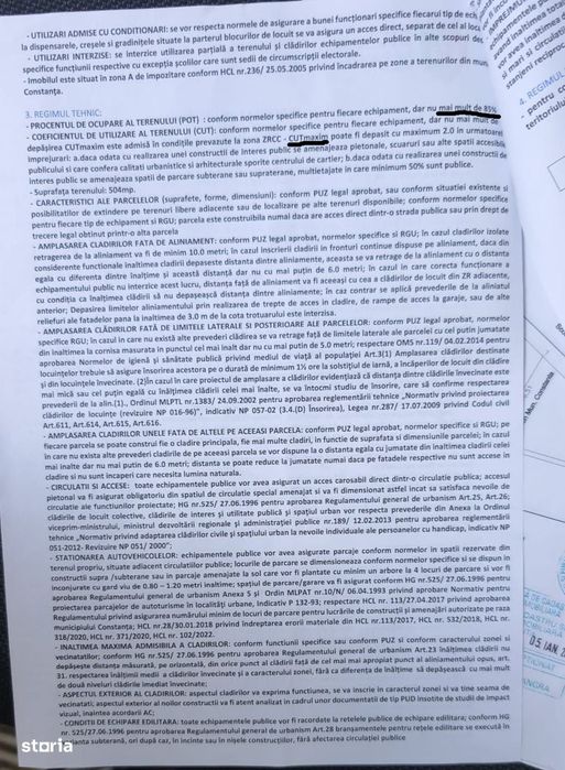 Teren construcții exclusiv crese, gradinite, dispensare clinici etc