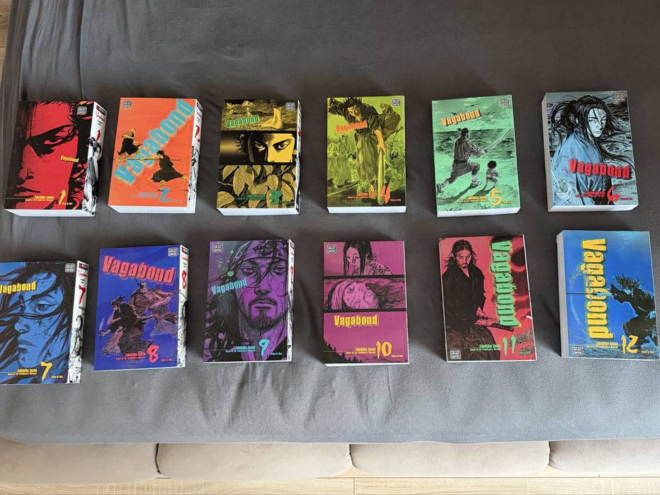 Manga Vagabond volumele 1-12
