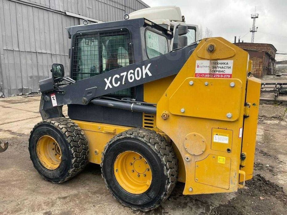 XCMG XC760K  мощный колесный мини-погрузчик 0.6 куб