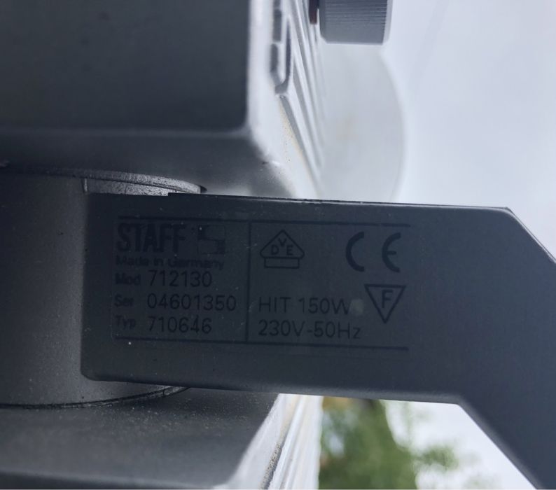 Vand set de 2 lampi cu acumulator Staff - Made in Germany