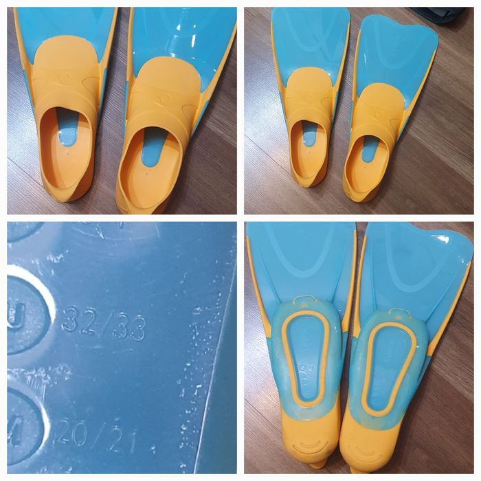 Детски плавници,шапки за плуване и бански Dpeedo, Dechatlon